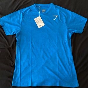 Gymshark Convert t-shirt - Dive Blue Marl